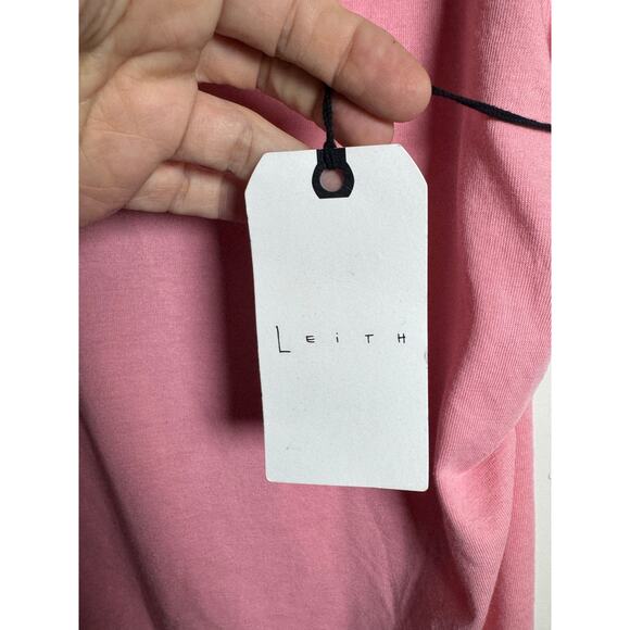 LEITH Dress NWT $56 Sleeveless Ruched Pink Dress Size XL - Picture 8 of 9